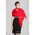 Новые женщины Красивые мягкие обертки шаль Многокрасочный красный цвет 100% Чистые шелковые шали